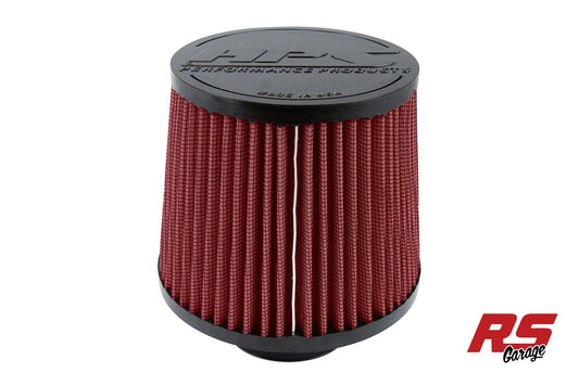 HPS Red Universal Air Filter (Oiled) 2.5" Flange