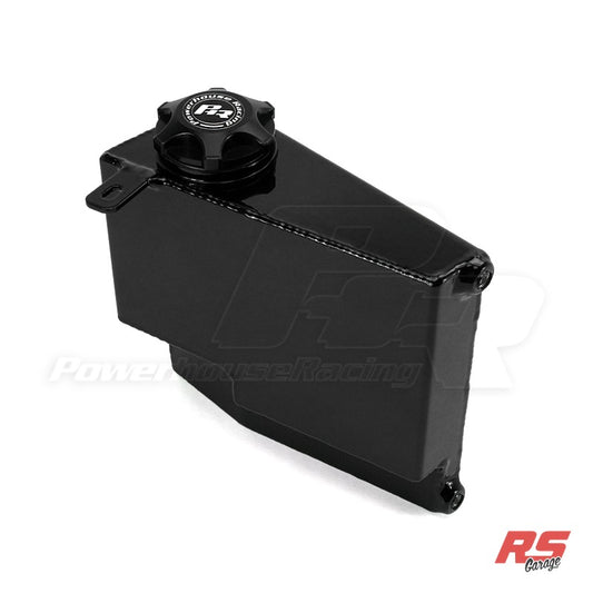 PHR Radiator Overflow for 93-98 Supra -Gloss black powder coat finish