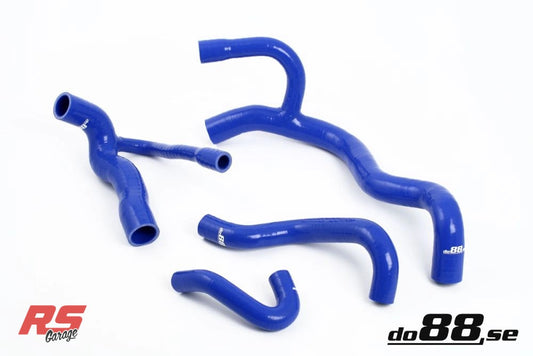 Do88 92-96 Audi S2/RS2 2.2T (ABY/ADU) Radiator Hoses - Blue