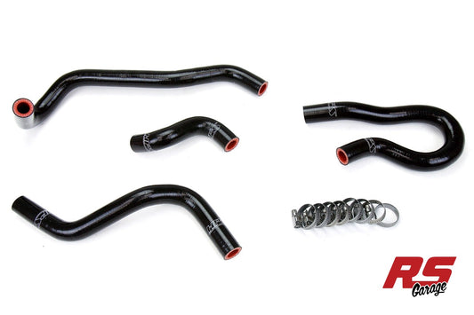 HPS Black Silicone Heater Hoses 1994-1999 Acura Integra 1.8L B18 DOHC Non-Vtec