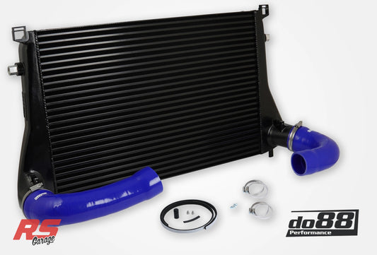 Do88 Audi/Seat/Skoda/Volkswagen 1.8T/2.0T (MQB) Intercooler w/Blue Hoses