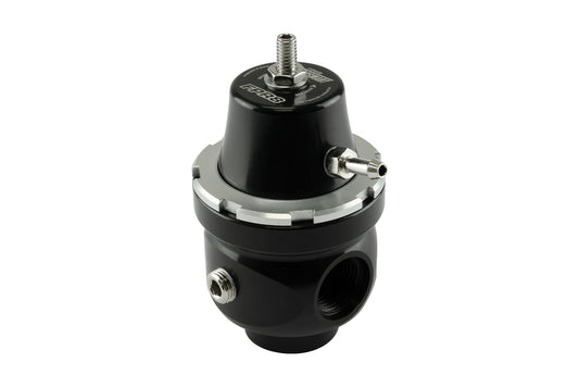TS-0404-1032 Turbosmart FPR8 Fuel Pressure Regulator EFI 1:1 35-80 PSI -8 AN Black (Supersedes TS-0401-1106)