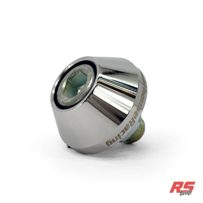 PHR Cam Gear Bolt with Billet Stainless Washer for 2JZ -Polished  - Comes with zinc-plated bolt