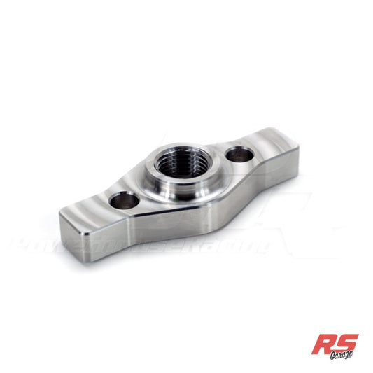 GT47 Turbo Drain Flange/Mount, 304 Stainless Steel, Double Weld Tabs