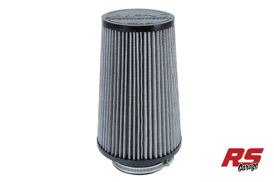 HPS Performance Universal Round Air Filter 3.5" Flange ID 9" Element Length 10.75" Overall Length