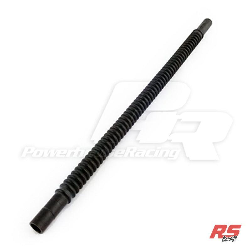 PTFE (teflon) Convoluted Fuel Hose, Fuel Tubing, 3/8 ID, 8.75 Inches Long