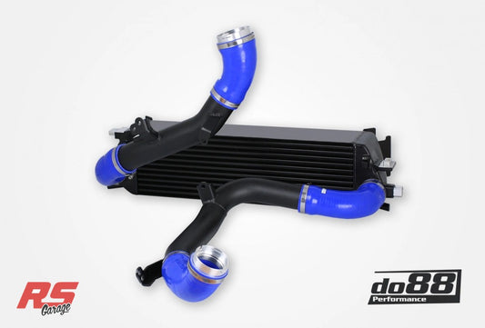 Do88 Volvo S60/V60/XC60/V90/S90/XC90 (SPA) Diesel BigPack Intercooler Kit w/Blue Hoses