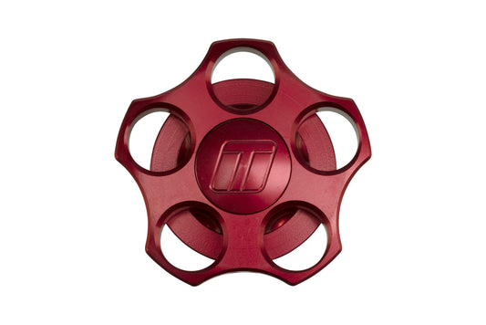 TS-0891-0274 Turbosmart Oil Cap - Notch - LS - Red