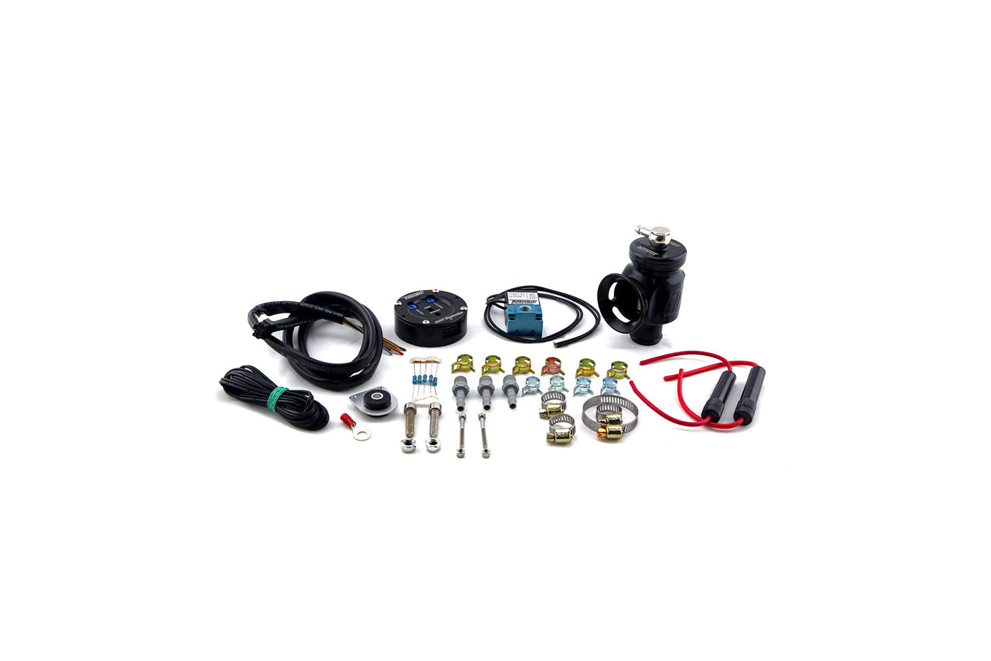 TS-0304-1006 Turbosmart BOV Blow Off Valve Controller Kit with Kompact Supersonic BOV Black Universal