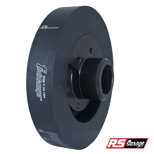 Fluidampr Chevy 454-502 CID-V8 w/ one 3/16 and one 1/4 key slot Steel Externally Balanced Damper