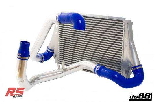 Do88 03-11 SAAB 9-3 1.8T/2.0T (B207) BigPack Intercooler Kit w/Blue Hoses