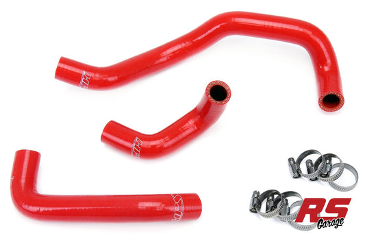 HPS Red Silicone Heater Hoses 1995-1998 Nissan 240SX KA24DE