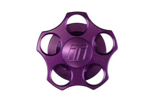 TS-0891-0373 Turbosmart Oil Cap - M32x3.5 - Nissan - Purple