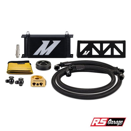 Mishimoto 22+ Subaru BRZ/Toyota GR86 Oil Cooler Kit Thermostatic - Black