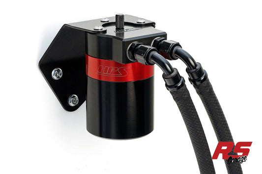 HPS Red Oil Catch Can 2015-2019 Subaru Outback 2.5L Naturally Aspirated