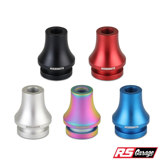Mishimoto Shift Boot Retainer/Adapter M12x1.25 - Blue
