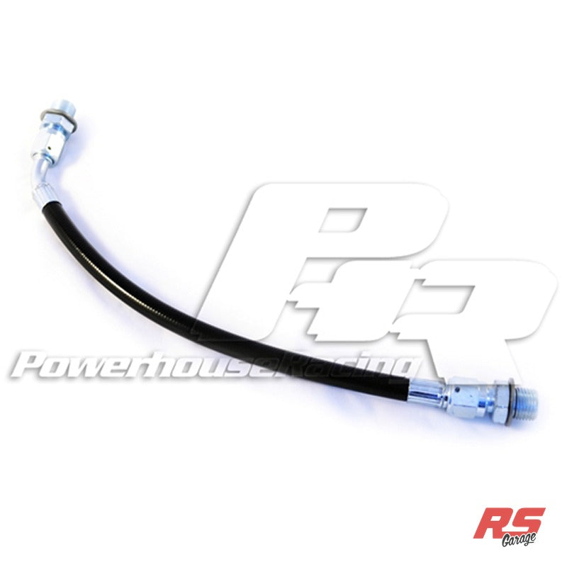 PHR High Pressure Power Steering Line -Stainless braided line with black coating -Left Hand Drive - Stainless braided with black coating, (LHD) Left Hand Drive