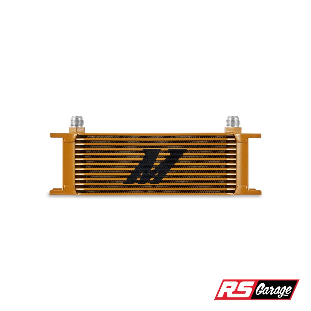 Mishimoto Universal 13-Row Oil Cooler Gold