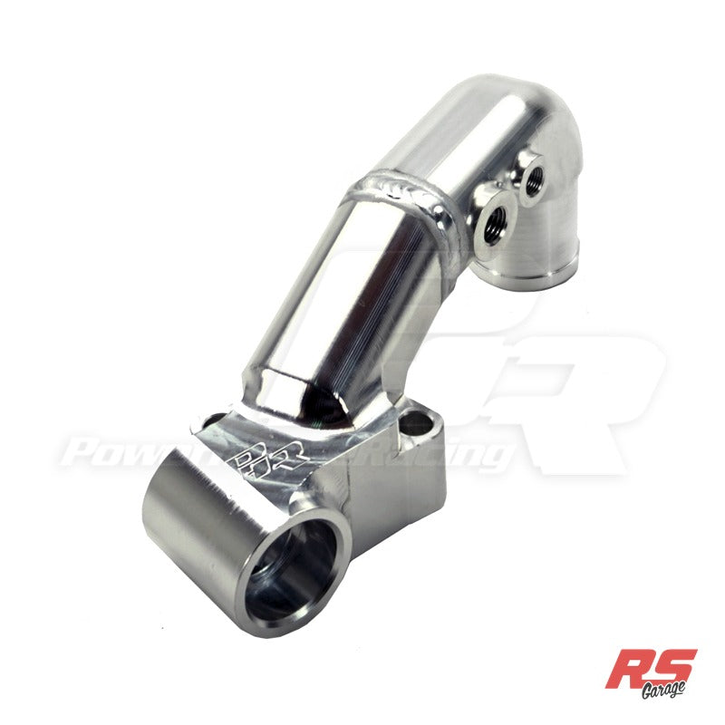 PHR Billet Race Waterneck (Fits Large Frame Turbos) -Machined finish