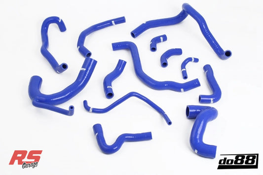 Do88 98-02 Audi S4/RS4 2.7L BiTurbo (B5) Radiator Hoses - Blue