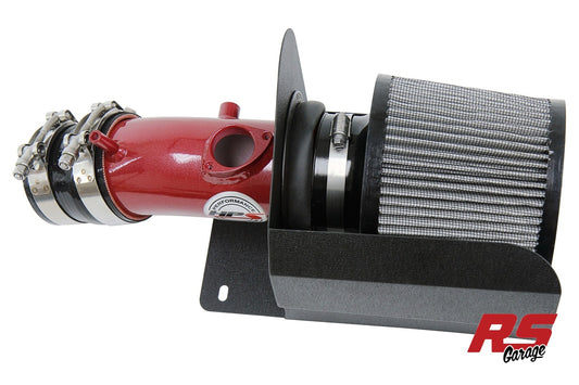 HPS Performance Cold Air Intake Kit with Heat Shield Red for 2013-2018 Mazda MAZDA3 2.0L Skyactiv