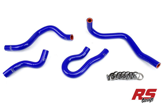 HPS Reinforced Blue Silicone Heater Coolant Hose Kit for 1999-2000 Honda Civic EK Si B16 1.6L DOHC