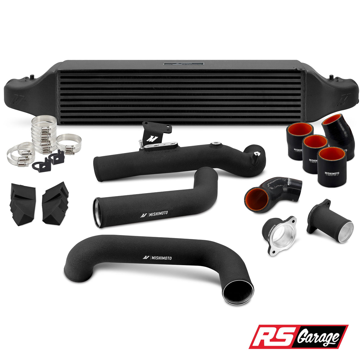 Mishimoto 2022+ Honda Civic 1.5T Intercooler Kit - Black Intercooler - Black Pipes