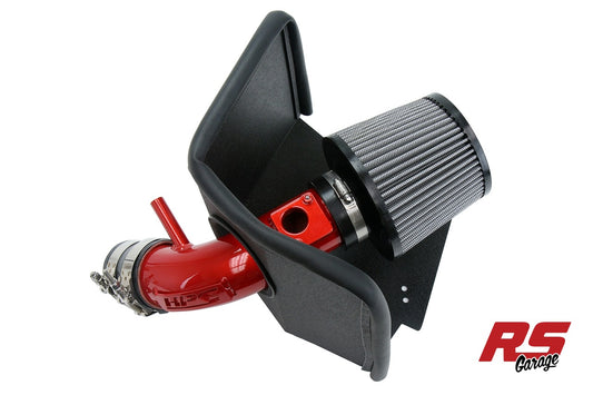 HPS Red 827 Series Performance Air Intake 2017-2018 Toyota Corolla iM 1.8L Includes Heat Shield