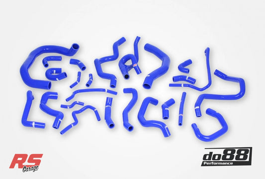 Do88 Audi/Seat/Skoda/Volkswagen 1.8T/2.0T (MQB) Coolant Hoses (24 pcs) - Blue