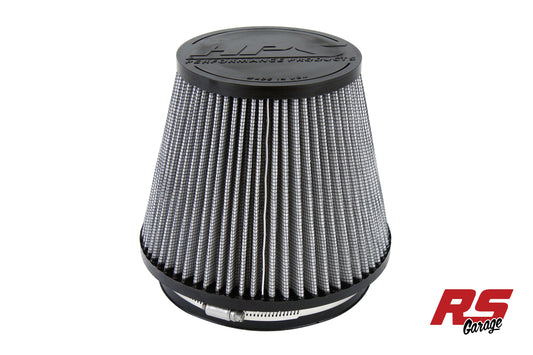 HPS Performance Universal Round Air Filter 6" Flange ID 6" Element Length 7" Overall Length