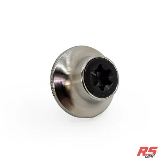 PHR Titanium Cam Gear Bolt and Washer for 2JZ -Black Bolt -Machined Washer - Black, Machined