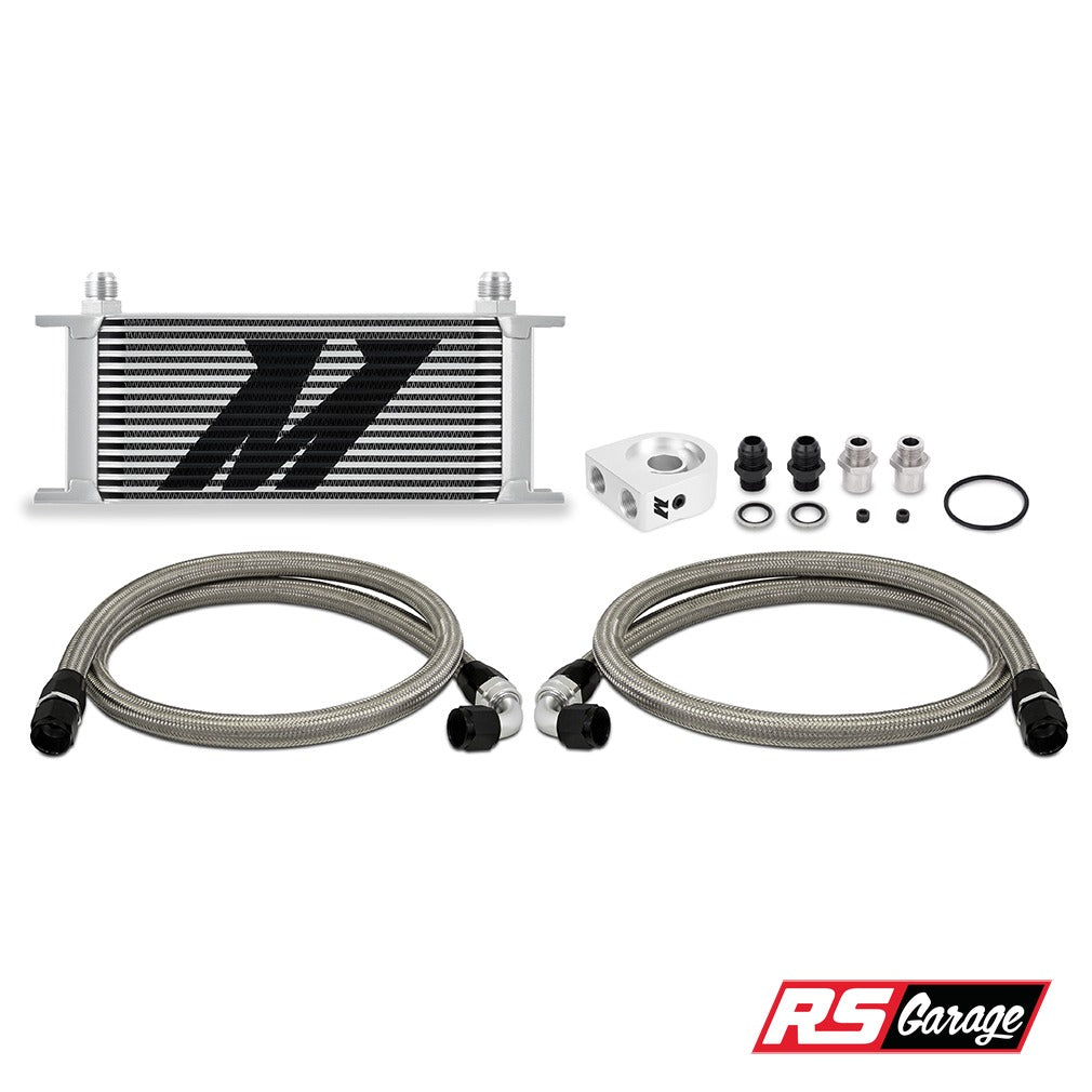 Mishimoto Universal Oil Cooler Kit 16-Row Silver