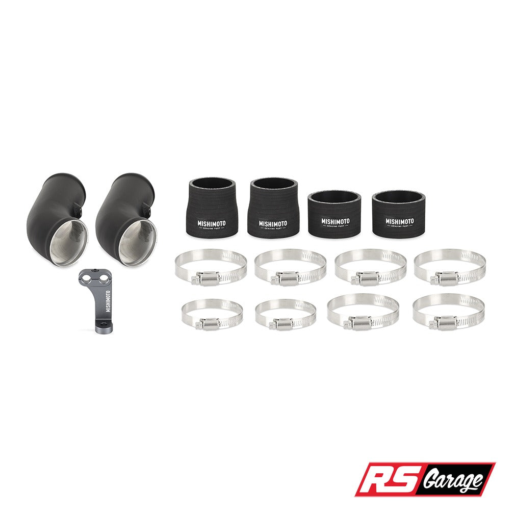 Mishimoto 12-16 BMW F10 M5 Intercooler Pipe Kit Micro Wrinkle Black