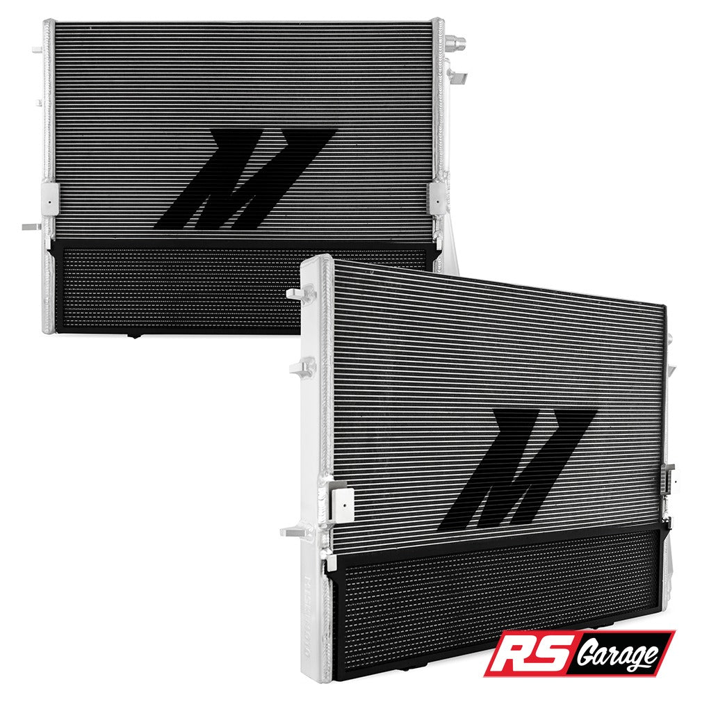 Mishimoto Performance Heat Exchanger Raw Z4 M40i 19+ M340i Toyota Supra MKV GR A90 20+ 3.0L B58B30