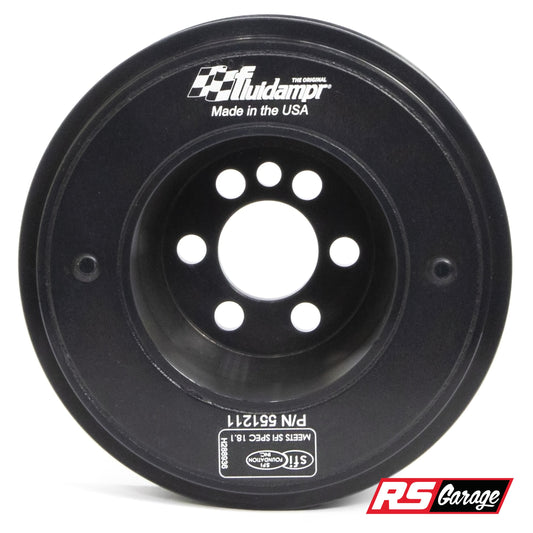 Fluidampr VW 06-08 2L FSI Motor (6 bolt hole mounting) Steel Internally Balanced Damper