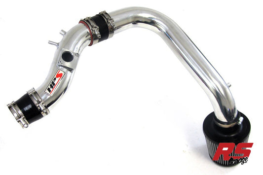 HPS Polished 837 Series Performance Air Intake 2003-2004 Toyota Matrix Xr 1.8L 1ZZ-FE Converts to Shortram Intake