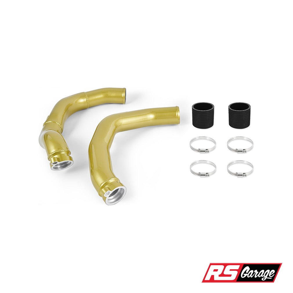 Mishimoto 2015-2020 BMW F80 M3/M4 Intercooler Pipe Kit Austin Yellow Metallic