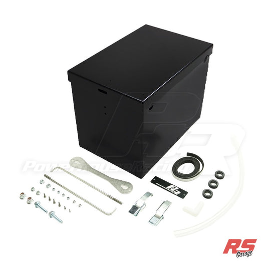 PHR Battery Box for 1993-1998 MKIV Supra -Matte black powder coat - Battery box only - Fits group size 26 battery