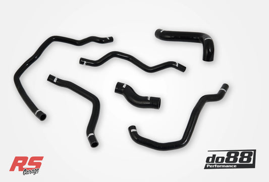 Do88 BMW 320/323/325/328/330 (E46) Coolant Hoses - Black
