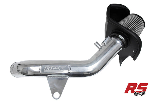 HPS Polished 827 Series Performance Air Intake 2014-2016 Bmw M235I M235IX F22 F23 3.0L Turbo N55 Includes Heat Shield