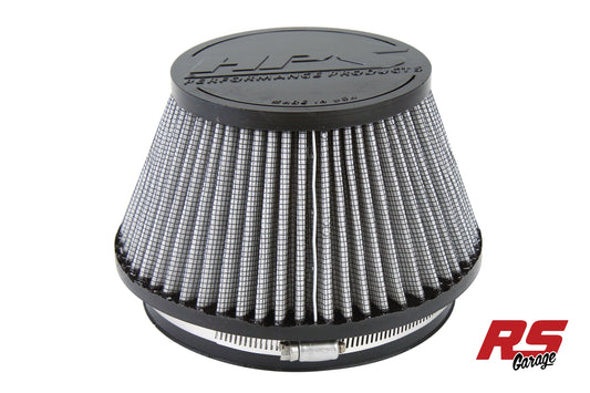 HPS Performance Universal Round Air Filter 6" Flange ID 4" Element Length 5" Overall Length