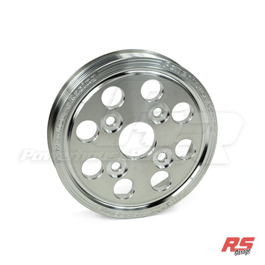 PHR Billet Aluminum Water Pump Pulley for IS300/GS300 -Machined Finish