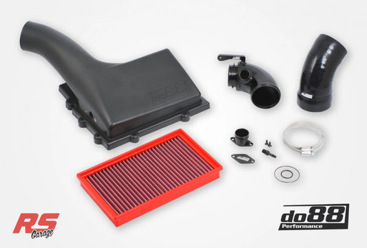 Do88 VAG 1.8 2.0 TSI (MQB) V1 Intake System w/Inlet Pipe Black Hose Filter
