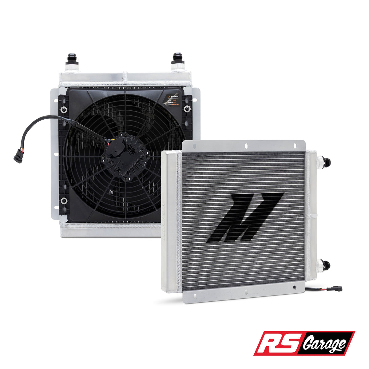 Mishimoto Universal Heat Exchanger Kit - With Integrated 1 x 12in Brushless Fan