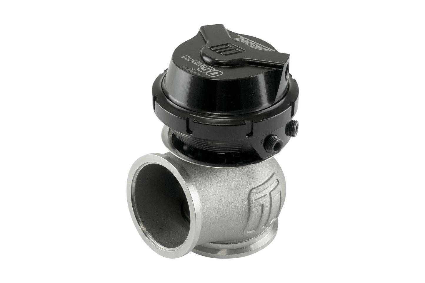 TS-0554-1015 Turbosmart Gen-V WG50 ProGate Pro-Gate 50 14psi Sleeper External Wastegate Black TS-0554-1015
