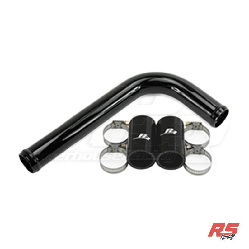 PHR Upper Radiator Pipe, for Non VVT-i, for OEM Supra upper waterneck -Gloss black powder coat