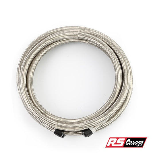 Mishimoto 15Ft Stainless Steel Braided Hose w/ -6AN Fittings - Stainless