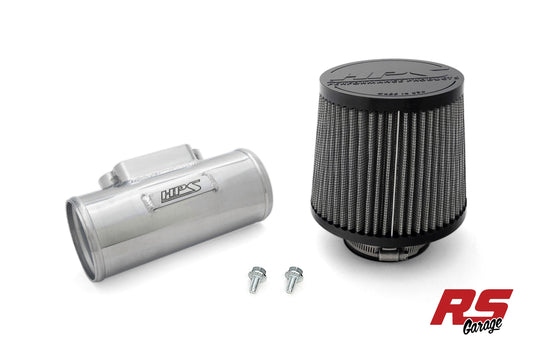 HPS Polished Maf Sensor Housing Lexus/Toyota 2JZ 1MZ 1UZ Engine Includes Air Filter