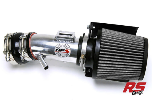 HPS Polished 827 Series Performance Air Intake 2013-2016 Nissan Pathfinder 3.5L V6 Includes Heat Shield