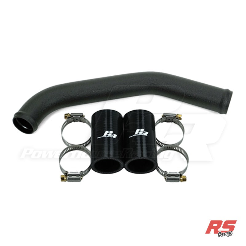 PHR Upper Radiator Pipe, for VVT-i motor, for PHR Billet upper waterneck -Wrinkle black powder coat
